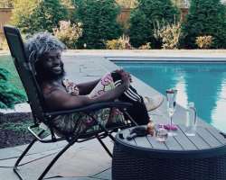 Ebaby Kobby consuming alcohol Ebaby Kobby consuming alcohol